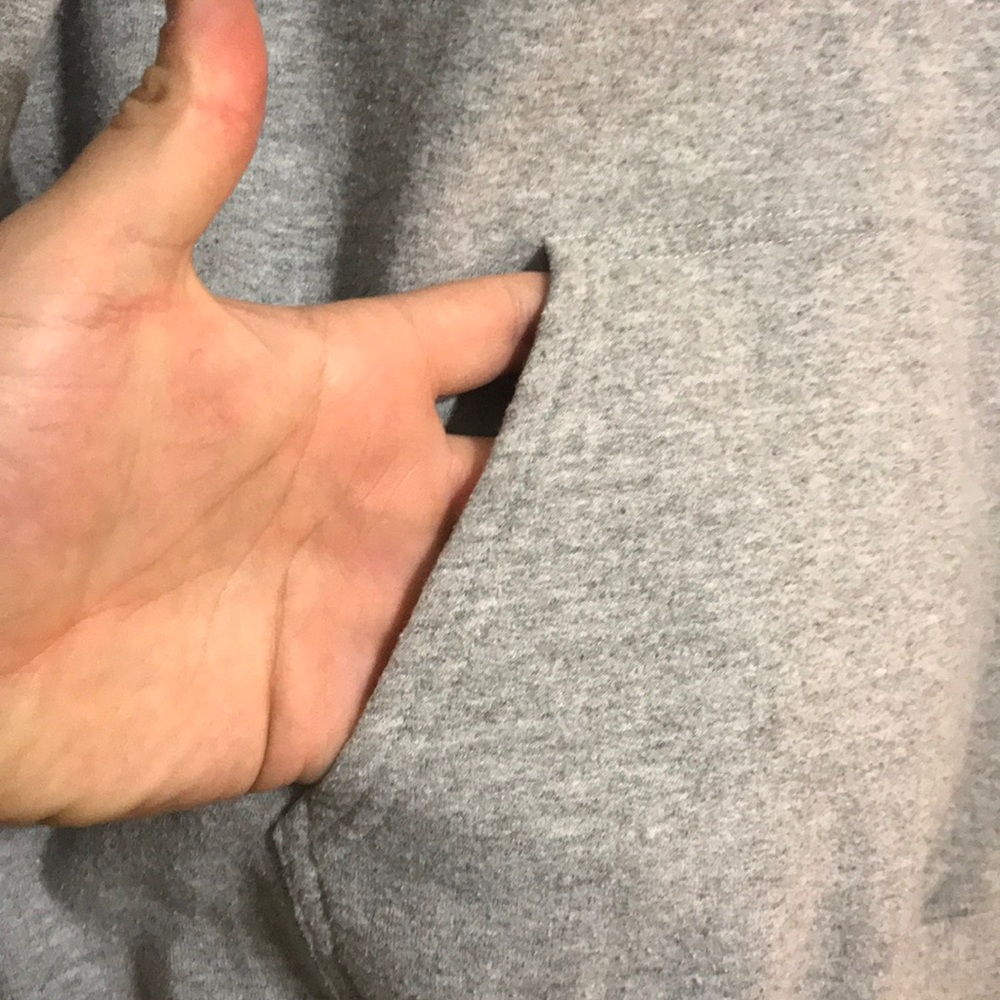 Savage red box logo street wear hoodie - Picture 4 of 12